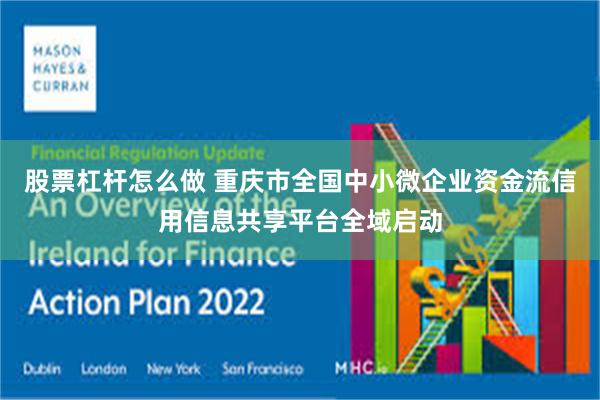 股票杠杆怎么做 重庆市全国中小微企业资金流信用信息共享平台全域启动