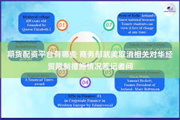 期货配资平台有哪些 商务部就美取消相关对华经贸限制措施情况答记者问