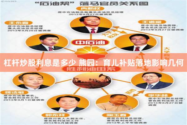 杠杆炒股利息是多少 熊园：育儿补贴落地影响几何